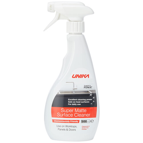 UNIKA Super Matte Laminate Cleaner  Microfibre Cloth – Surface Cleaner Spra