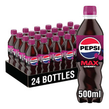Pepsi Max Cherry 500ml (Pack of 24)
