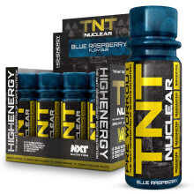 NXT Nutrition TNT Nuclear Shots - Pre Workout Drink 12 x 60ml | Blue Raspberry