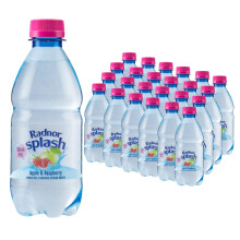 Radnor Splash Sparkling Apple and Raspberry 24x330ml Sugar Free Flavoured W