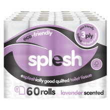 Splesh by Cusheen Toilet Roll 60 Rolls
