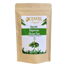 CENVEL Organic Supreme Loose Green Tea Leaves 100 Pure Natural Tea Sing