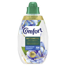 Comfort Botanical Heavenly Fresh Fabric Conditioner softener with CrystalFresh* transparent formula Freshness inspired by nature 960 ml (64 washes)