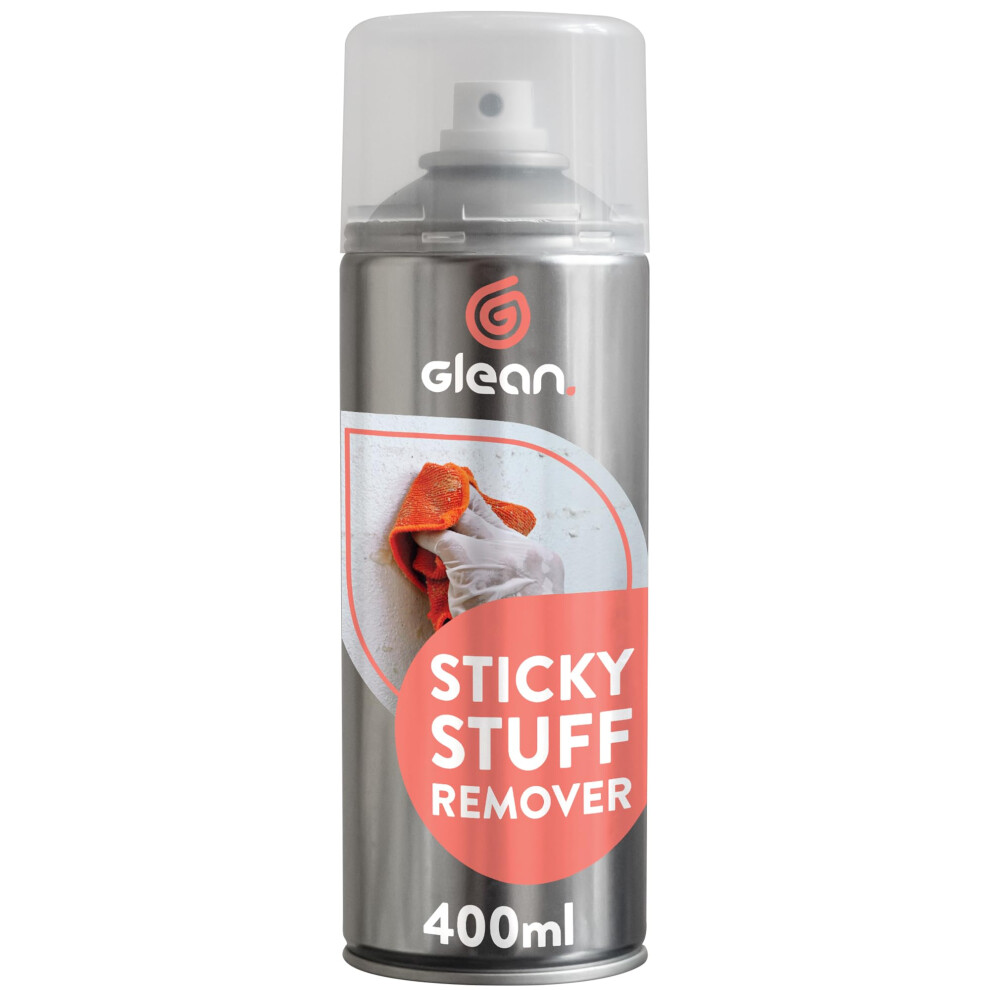 Glean Sticky Stuff Remover Gel Spray 400Ml Goo Dissolver Removes The Goo 8505545566995