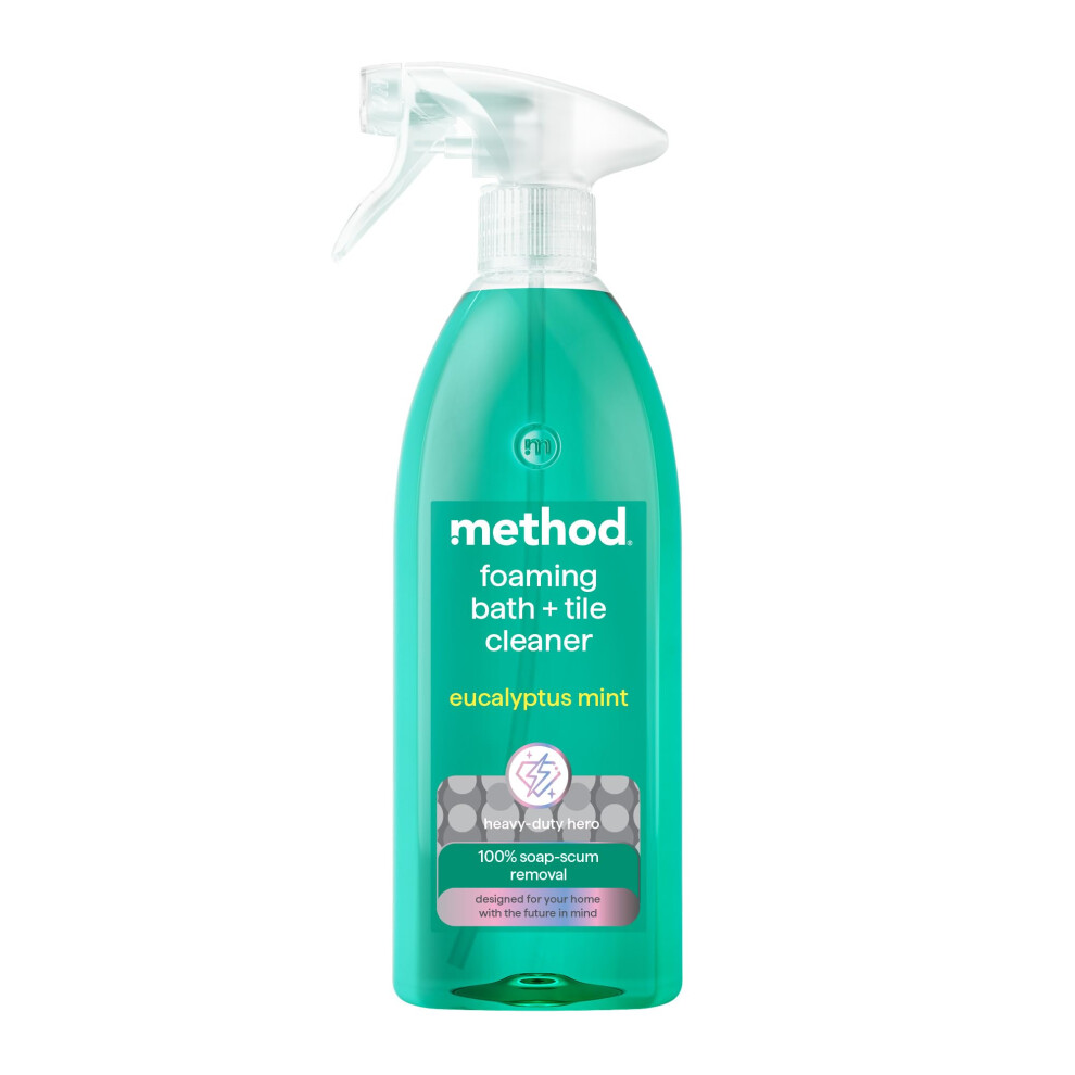 Method Foaming Bath + Tile, 828Ml
