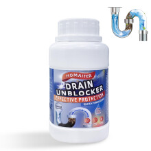 HOMAITER Drain Unblocker, Powerful Cleaner Formula, 260g, Removes