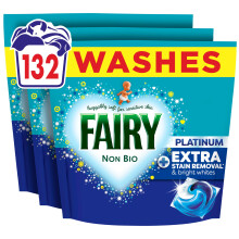 Fairy Non Bio Platinum Washing Pods Extra Stain Removal (44ctx3)