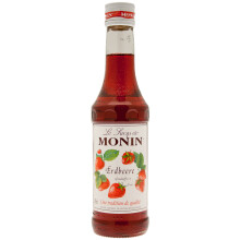 Monin Strawberry Syrup 250 ml Bottle
