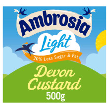 Ambrosia Light Devon Custard Carton 30 Less Fat  Sugar Creamy ReadytoEat De