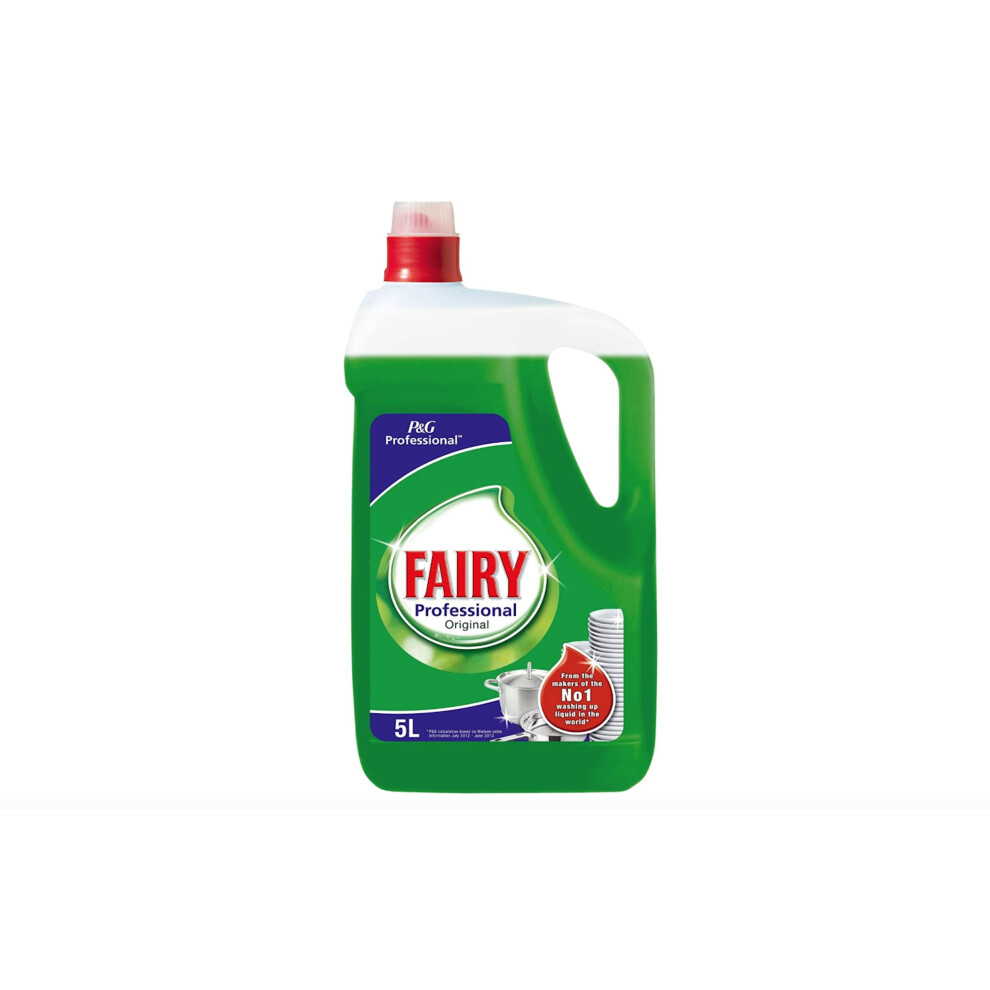 Fairy 5Ltr Pack Professional Washing Up Liquid Original 5L
