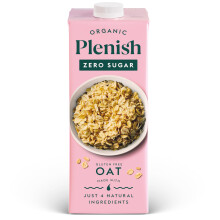 Plenish Organic Zero Sugar Oat Milk 1 Litre