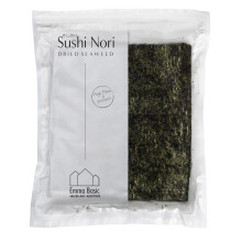 Emma Basic - South Korean Seaweed Sushi Nori 50 full sheets | Young & Crunchy | High Protein | High Fibre