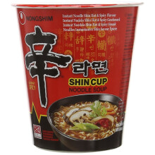 Nong Shim Shin Instant Noodle Cup Pack of 12