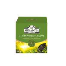 Ahmad Tea Loose Leaf Gunpowder Green Tea 1 Packet of 500g Loose Leaf Tea