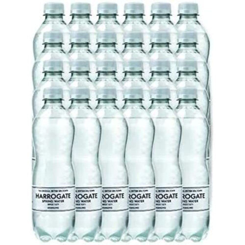 Harrogate Sparkling Water 500ml Plastic Bottle (Pack 24) G750121S