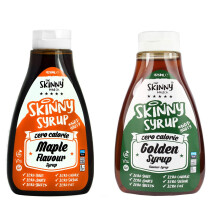 The Skinny Food Co Syrup Twin Pack SW Maple Syrup - Golden Syrup