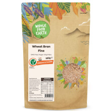Wholefood Earth Wheat Bran Fine 500g | GMO Free | High Fibre