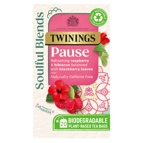 Twinings Twinings Soulful Blends Pause Inspired by Ayurveda  Refreshing Raspberry  H