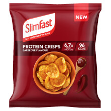 SlimFast Protein Crisps BBQ 96 Calories 67 g High Protein per Bag LowCalor