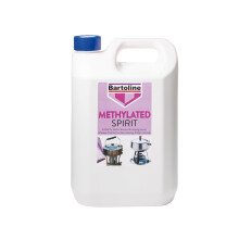 Bartoline Methylated Spirit 2 l– Premium Fuel for Alcohol Burners Stain Re