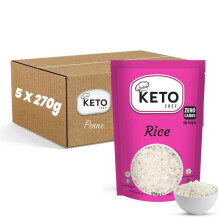 Keto Chef Paleo Friendly Slim Rice Pack of 5 270g Konjac Flour Instant Vega