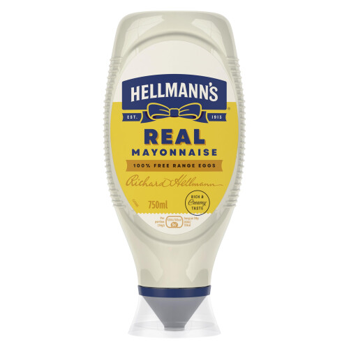 Hellmann's Real Squeezy Mayonnaise 750ml
