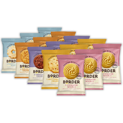 Border Border Biscuits Variety Bundle Hamper Set of 15 x 2 pack Biscuits (3