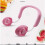 Ventilatore piccolo - INN? - Modello da appendere - USB - 3 velocità - Rosa 3