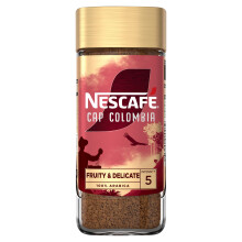 NESCAFÉ Cap Colombia Instant Coffee Light Roasted 100 Percent Arabica Singl