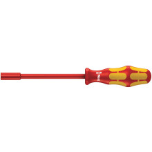 Wera 05005340001 13 x 125 mm "190 i VDE" Insulated Nut Driver - Red