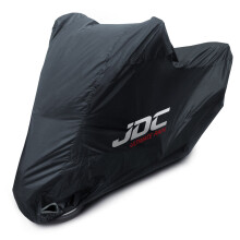 JDC Motorcycle 100% Waterproof Cover - ULTIMATE RAIN (Heavy Duty, Soft Lining, Heat Resistant Panels, Taped Seams) - XL