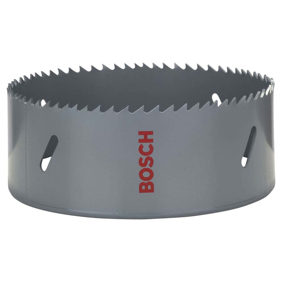 Bosch Professional 1X Hole Saw Hss Bi-Metal For Standard Adapter (For Various Materials, Ã 127 Mm, Accessory Rotary Drill) 3165140096614