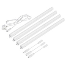Parlat LED Under-Cabinet luminaires Rigel, 57.3cm Each, 880lm Each, White, Set of 4, BS