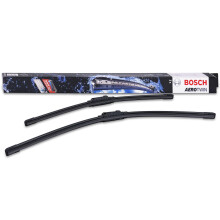 Bosch Wiper Blade Aerotwin A620S, Length: 600mm/475mm – Set of Front Wiper Blades - Only for Left-Hand Drive (EU), 21A19A