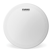 Evans Genera Dry Coated Snare Drum Head - 14 Snare Drum Head - Balanced Attack, Short Sustain, and Dark Tone - 14 Inch - Made in the USA