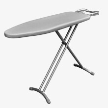 ElriBird Masă călcat pliabilă 92x30cm – înălțime reglabilă 79cm cu suport anti-căldură – pentru hotel și acasă