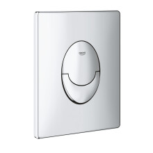 GROHE 38505P00 Skate Air Flush Plate (Vertical Placement) - Brushed Chrome