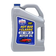 Lucas Oil 10679 Hot Rod & Classic Motor Oil SAE 10W-30-4.73L, Gray, 5 Quart Jug