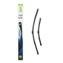 VALEO Silencio Wiper - VF336 - Kit of High Performance, Superior Road Visibility, Easy Installation Original Flat Blades 600mm/400mm - Front - Set of