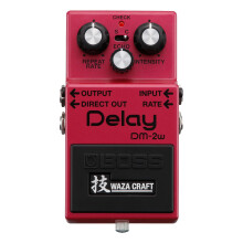 BOSS DM-2W Delay | Premium Waza Craft Guitar Effect Pedal with Analog Circuitry | True Reproduction of the Vintage BOSS DM-2 Delay | Standard & Custom