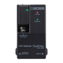 BOSS WL-50 Guitar Wireless Virtual Cable for Pedalboards | Plug-And-Play Wireless System in a Pedal-Size format | For Guitar, Bass and Other Electroni