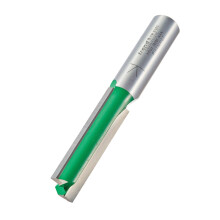 Trend CraftPro Straight Two Flute Router Cutter Bit, 1/2 Inch Shank, 14mm Cut Diameter & 50mm Cut Length, Tungsten Carbide Tipped, C023CX1/2TC