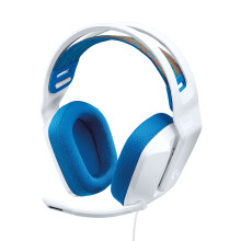 Logitech G G335 Wired Gaming Headset, with Flip to Mute Microphone, 3.5mm Audio Jack, Memory Foam Earpads, Lightweight, Compatible with PC, PlayStatio