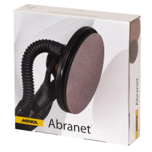 Mirka Abranet sanding disc with net Ø 225 mm Hook & loop/Grit P100 / 25 pcs/for sanding wood, filler, varnish, plastic / 5422302510