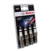 Bosch FR78NX (N62) - Spark Plugs Super 4 - Set of 4