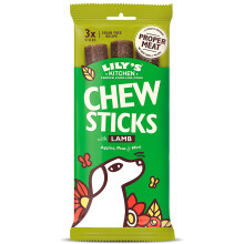 Lily's Kitchen Made with Natural Ingredients Chew Sticks with Lamb Dog Treat 10