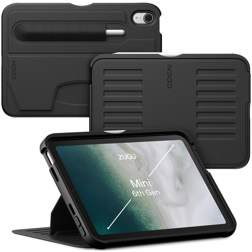 Photos - Other for Computer ZUGU CASE for iPad Mini 7 (A17 Pro) &  iPad Mini 6  Slim Protective Case, Wireless Pencil 2021(7th/6th Generation 2024/2021)