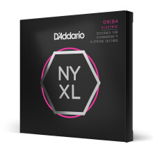 D'Addario Guitar Strings - NYXL Electric Guitar Strings - NYXL0984SB - Unrivaled Strength, Tuning Stability, Enhanced Mid-Range - For 8 String Guitars