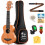 Donner Tenor Ukulele Beginner Kit Ukulele 26 inch Starter Kit Mahogany 1