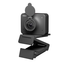 OBSBOT Meet 1080p Webcam 60fps, AI Powered Webcam With Noise Canceling Microphone, Beauty Mode, Blurred background, Wide Angle, HDR, Camera Privacy Co
